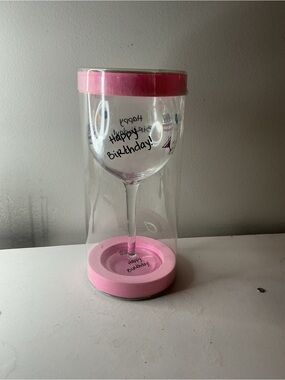 Minx Collectors Birthday Wine Martini Glass New